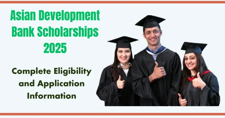 Asian Development Bank Scholarships Eligibility and Application Process